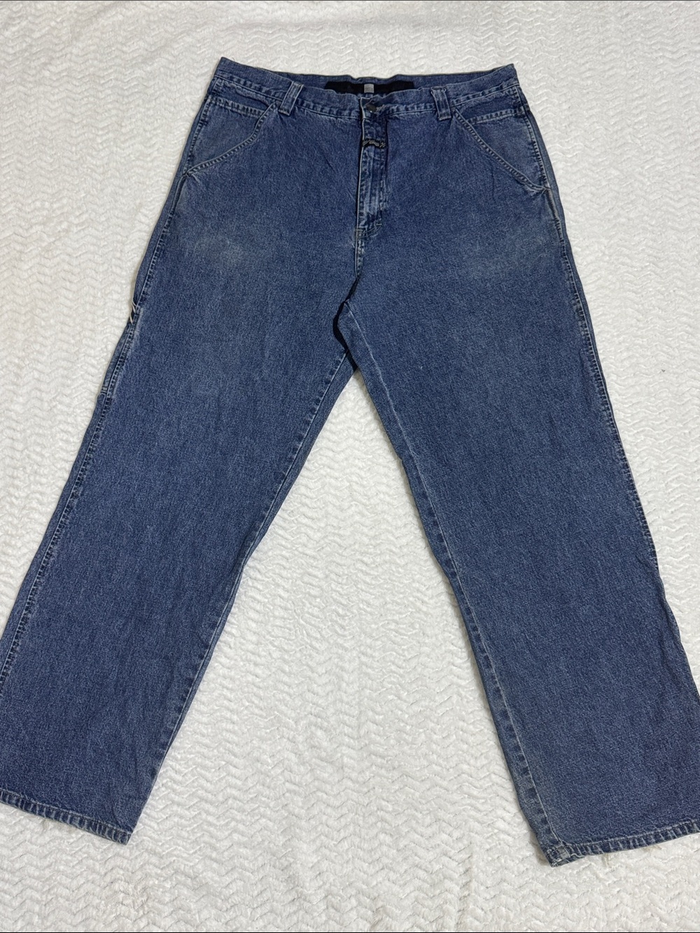 Vintage Marithe Francois Girbaud Jeans Mens 38 Blue Denim Baggy Hip Hop Y2K
